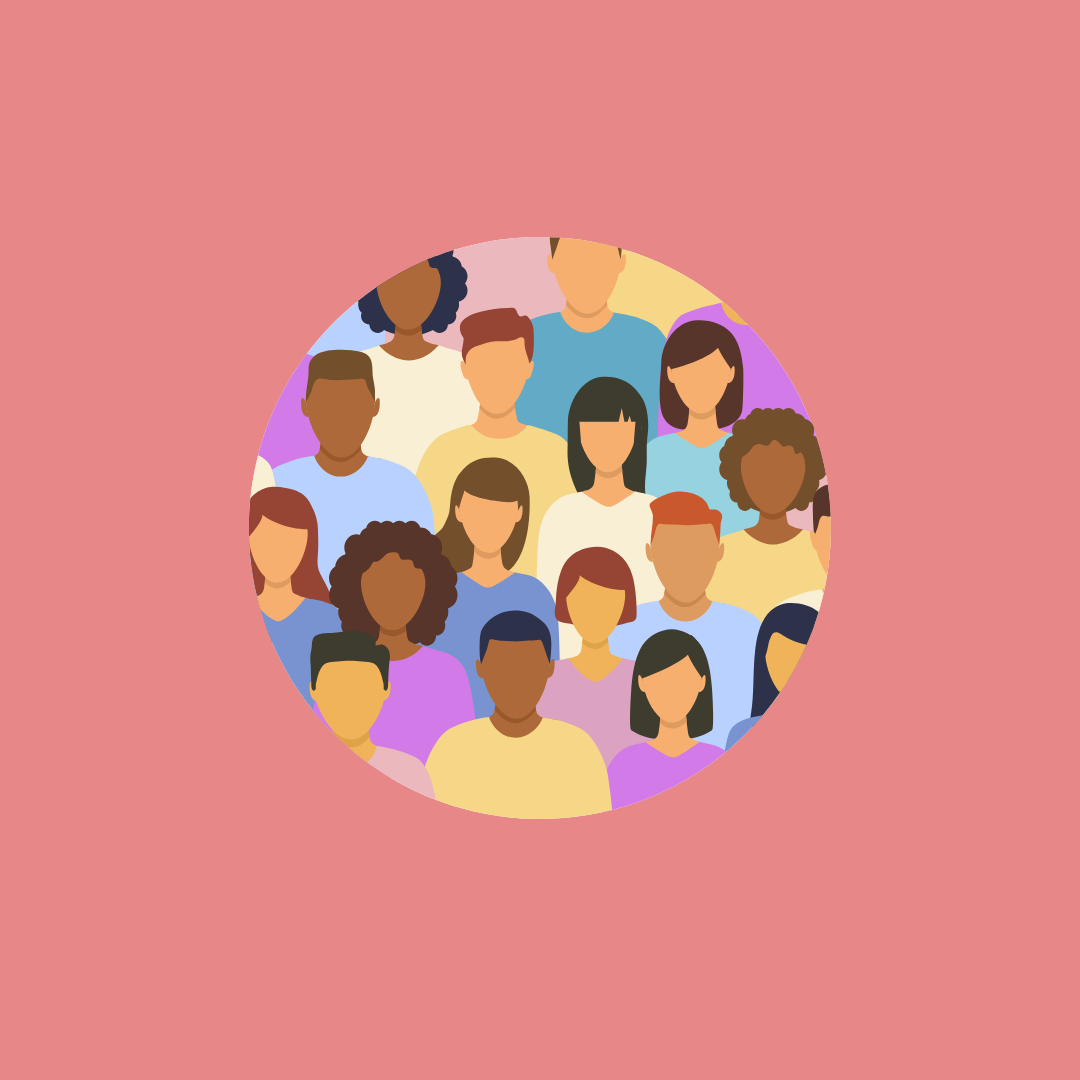 icono de personas de distintas etnias